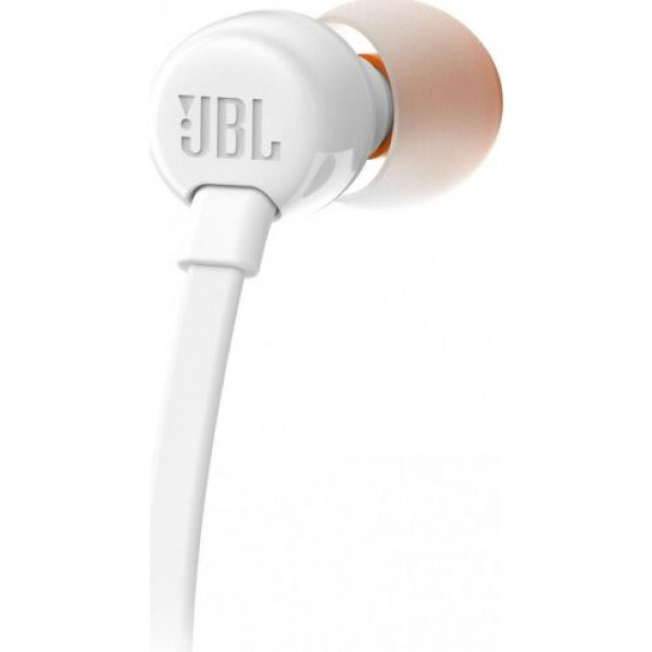 Фото - Навушники вкладиші JBL T110 White (JBLT110WHT)