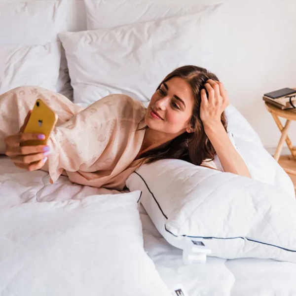 Фото - Подушка стандартная MirSon Тенсель (Modal) Royal Pearl 0370 40х60 см (2200000016119)