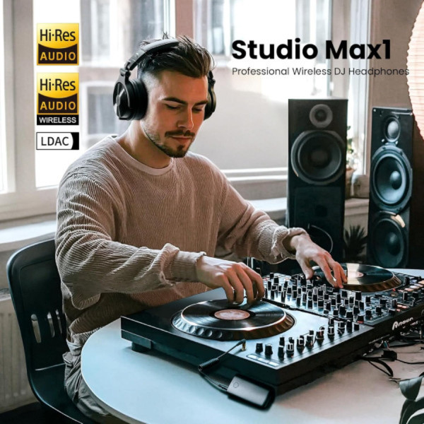 Фото - Наушники накладные беспроводные OneOdio Studio Max 1 Black