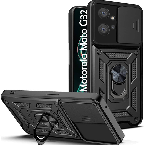 Фото - Чехол для смартфона BeCover Military for Motorola Moto G32 Black (708177)