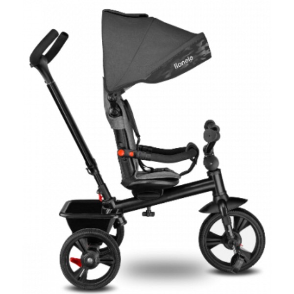 Фото - Триколісний велосипед Lionelo Haari Stone Grey