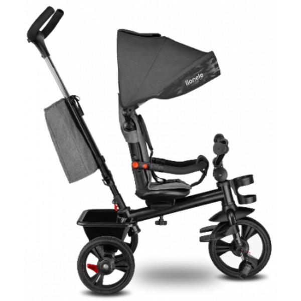 Фото - Триколісний велосипед Lionelo Haari Stone Grey