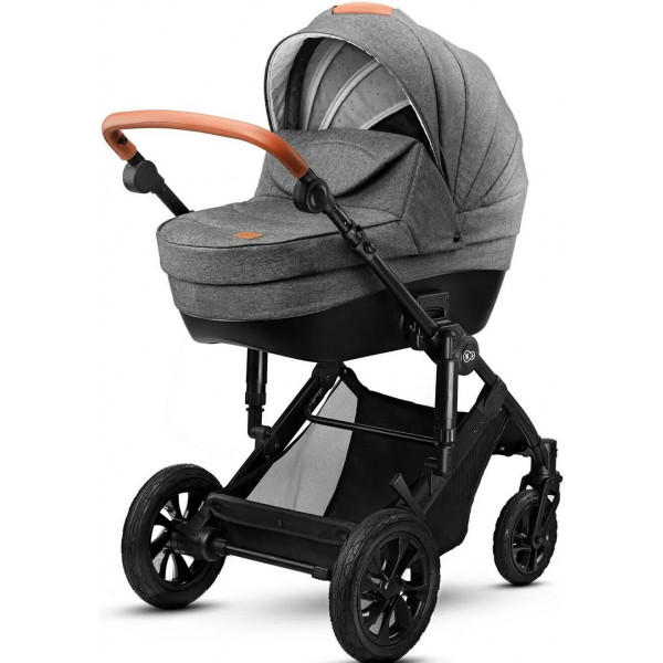 Фото - Коляска универсальная 2 в 1 Kinderkraft Prime Gray + MommyBag (KKWPRIMGRMB200)