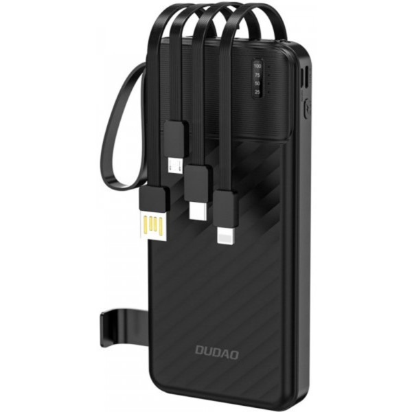 Фото - Батарея мобільна Dudao 10000mAh K11 10W Black (6977196681853) Фото - Батарея мобільна Dudao 10000mAh K11 10W Black (6977196681853)
