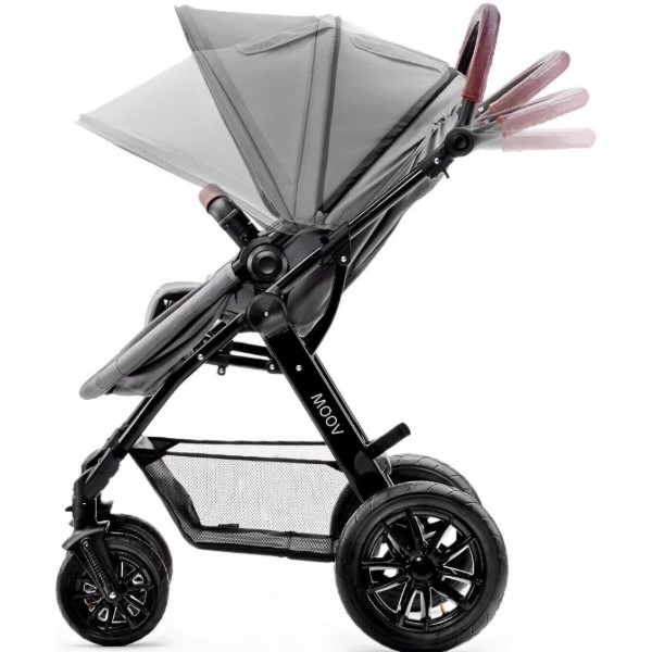 Фото - Коляска универсальная 3 в 1 Kinderkraft Moov Gray (KKWMOOVGRY00NC)