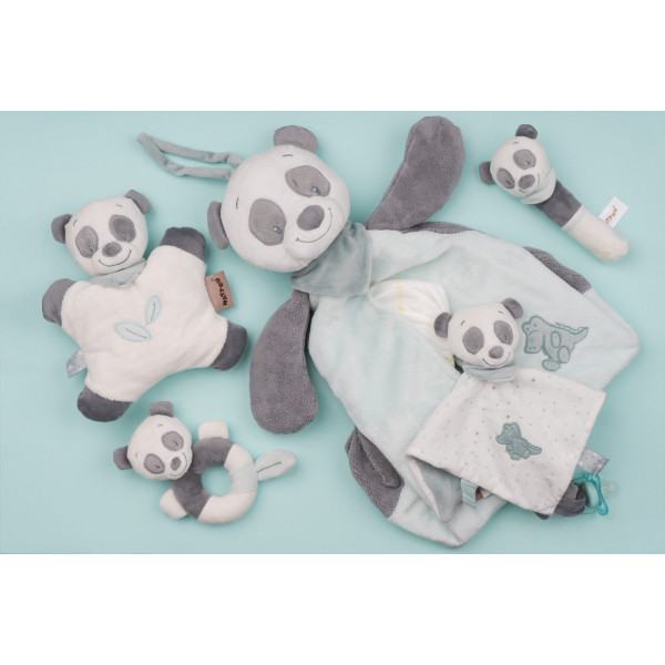 Фото - Мягкая игрушка подушка Nattou Пандочка Лулу (963121)