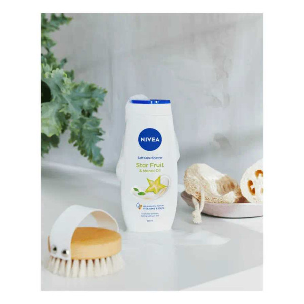 Фото - Гель для душу NIVEA Карамболь і олія моної 250 мл