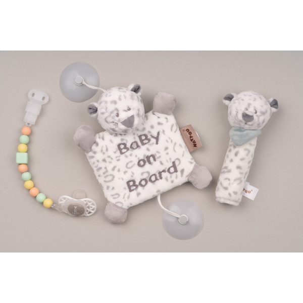 Фото - Тримач пустушок Nattou Мармелад (879316)