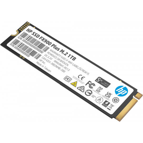 Фото - SSD-накопитель внутренний HP 1TB FX900 Plus M.2 2280 PCI Ex Gen4 x4 3D NAND Retail (7F617AA)
