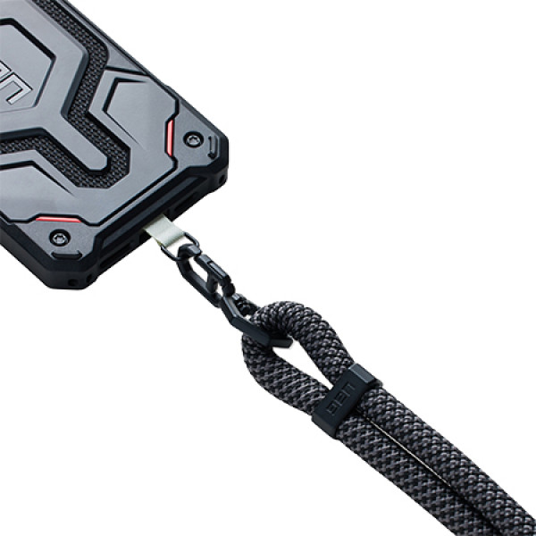 Фото - Ремінець для смартфону UAG через плече Civilian (10 мм) Graphite/Black (964371113240)