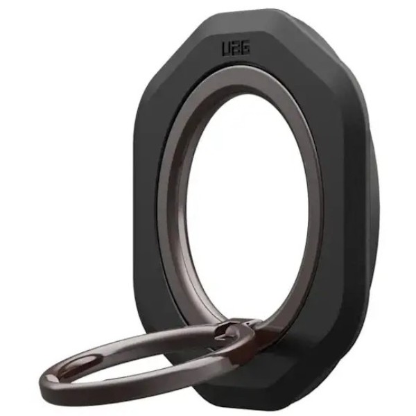 Фото - Держатель-кольцо UAG Magnetic Ring Stand LT Black (964452114040)