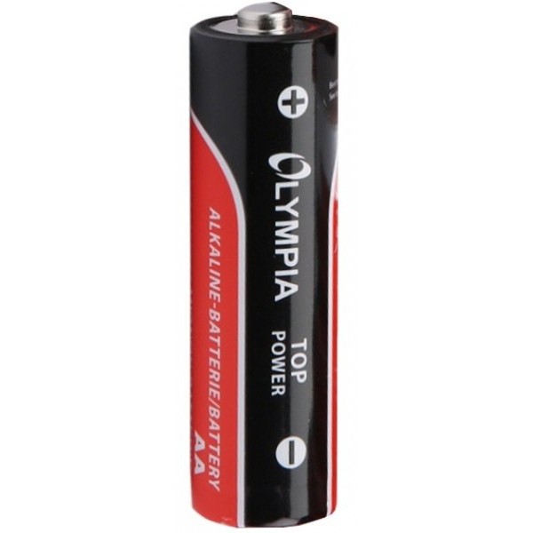 Фото - Батарейка тип AA Olympia AA/LR06, 1.5V, Лужная, Alkaline BOX 24 шт. (40179)