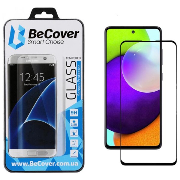 Фото - Защитное стекло для смартфона BeCover Samsung Galaxy A72 SM-A725 Black (705660)