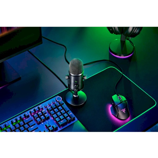 Фото - Мікрофон до комп'ютера дротовий Razer Seiren V2 Pro (RZ19-04040100-R3M1)