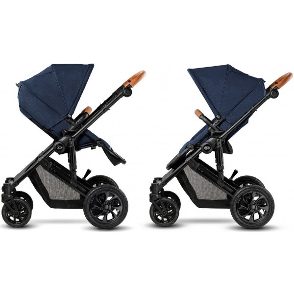 Фото - Коляска универсальная 2 в 1 Kinderkraft Prime Navy + MommyBag (KKWPRIMNAVY200)