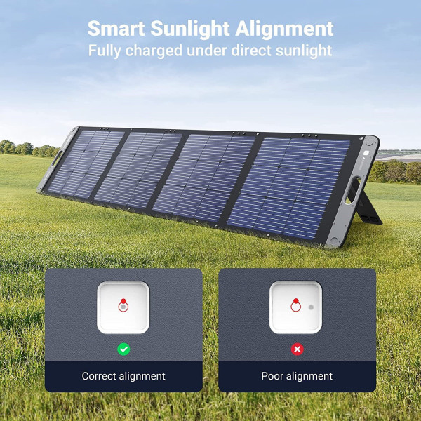 Фото - Портативна сонячна панель UGREEN Solar Panel SC200 200W IP67 MPPT XT60+MC4 (15114_WV)