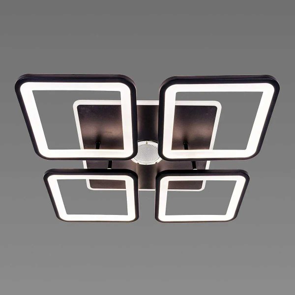 Фото - Люстра VALESO с музыкальной колонкой и RGB YZD1268 Black