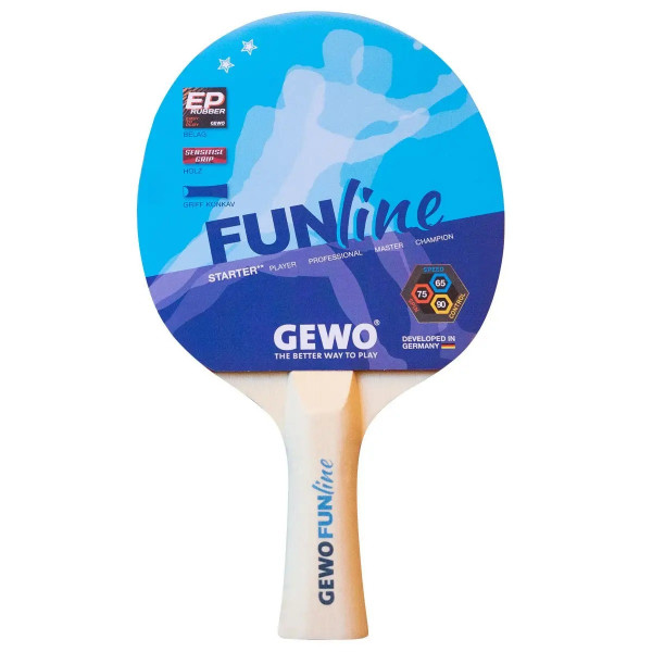 Фото - Набір для настільного тенісу Gewo Double-Fun 2 Bats 3 Balls (96960000)