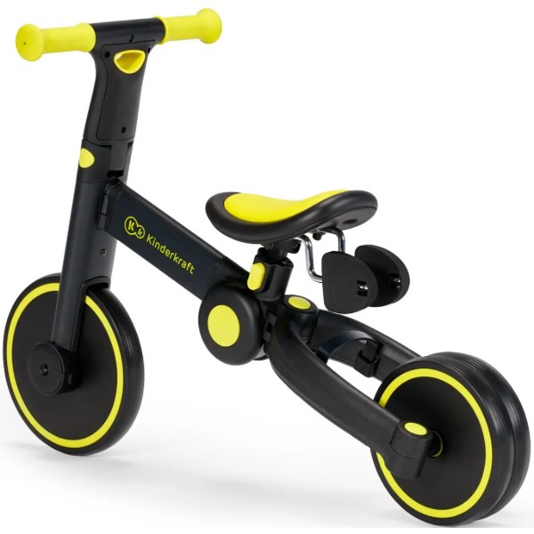 Фото - Триколісний велосипед Kinderkraft 4TRIKE Black Volt (KR4TRI00BLK0000)
