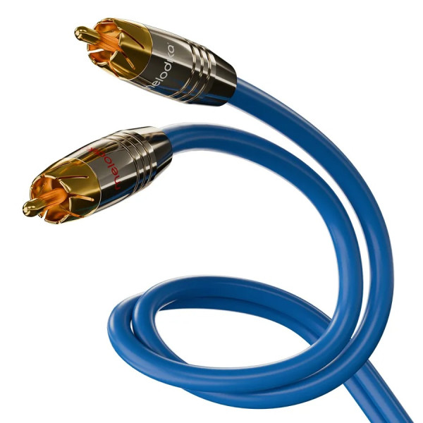 Фото - Кабель RCA Melodika 2xRCA - 2xRCA 1m (SB2R10)
