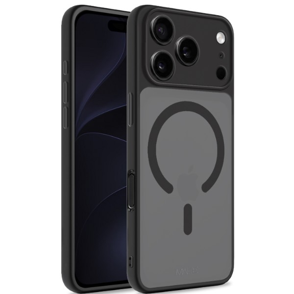 Фото - Чохол для смартфону MAKE Shadow Magnet for Apple iPhone 18 Pro/17 Pro, Black (MCSDM-AI18P/17PBK)