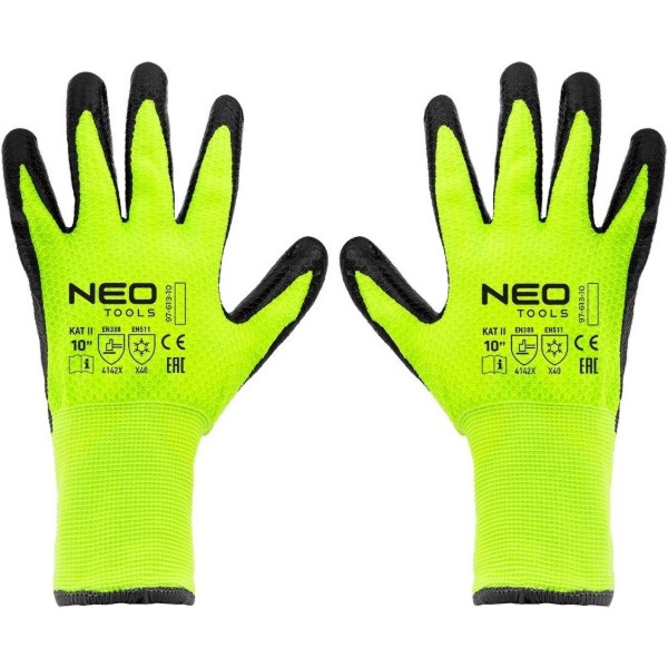 Фото - Рукавички садові Neo Tools р.10 (97-613-10)