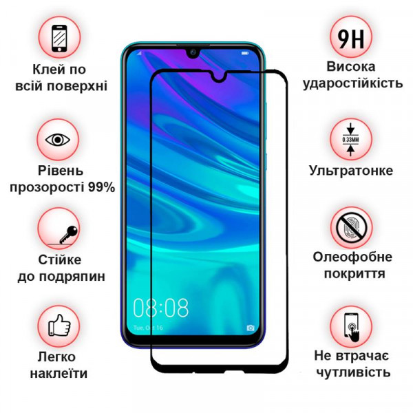Фото - Захисне скло для смартфону BeCover Realme 7 Pro Black (705655)