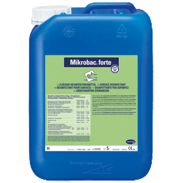 Фото - Средство для дезинфекции поверхности Bode Микробак Форте 5 л (9732192)