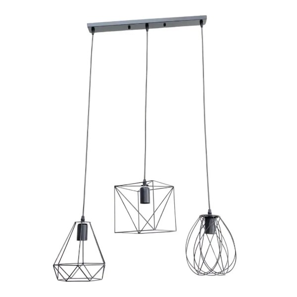 Фото - Люстра VALESO TY307-3 Loft Black