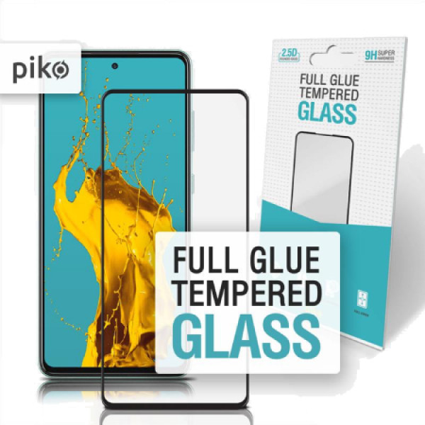 Фото - Захисне скло для смартфону Piko for Samsung Galaxy A52 Core SM-A525 Black Full Glue 0.3mm 2.5D (1283126510342)