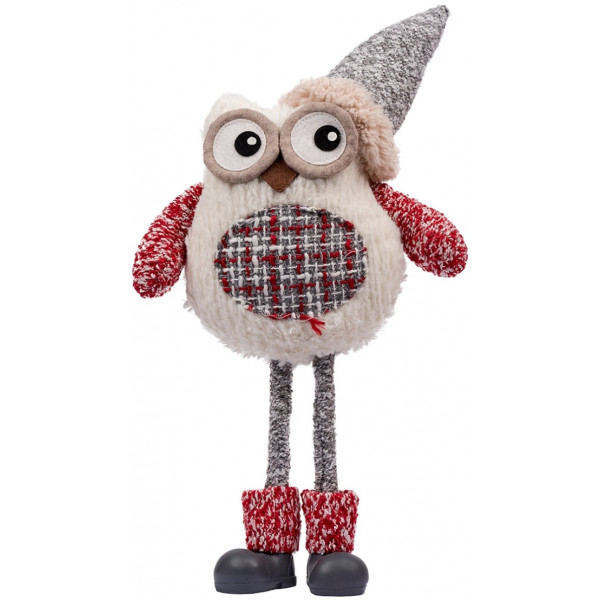 Фото - Декор New Year Novogod'ko «Сова в ковпачку» 42 см (974009) Фото - Декор New Year Novogod'ko «Сова в ковпачку» 42 см (974009)