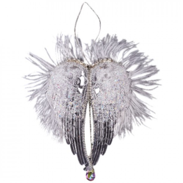 Фото - Декор New Year YES! Fun Крылья ангела 18 см (974944) Фото - Декор New Year YES! Fun Крылья ангела 18 см (974944)