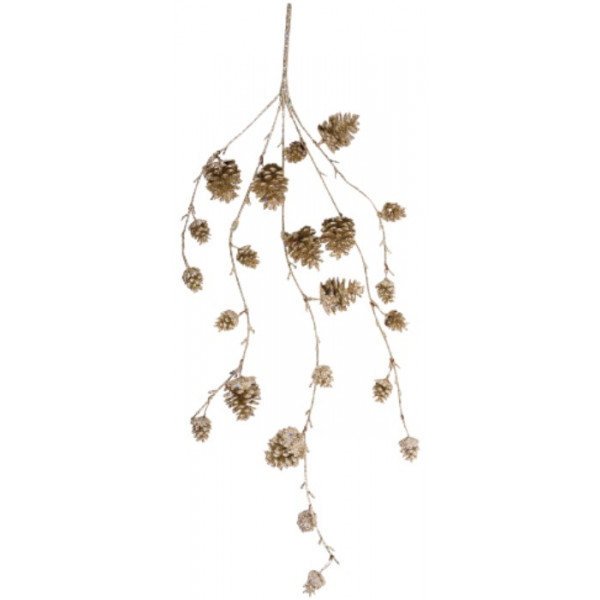 Фото - Гілка декоративна YES! Fun Шишки 68 см (974973)