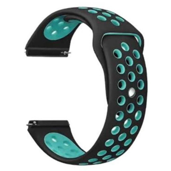 Фото - Ремешок для смарт-часов BeCover Nike Style for Garmin Vivoactive 3/3 Music/Vivomove HR/Vivomove Black-Blue (705773)