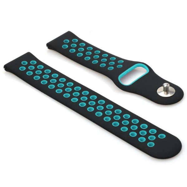 Фото - Ремешок для смарт-часов BeCover Nike Style for Garmin Vivoactive 3/3 Music/Vivomove HR/Vivomove Black-Blue (705773)