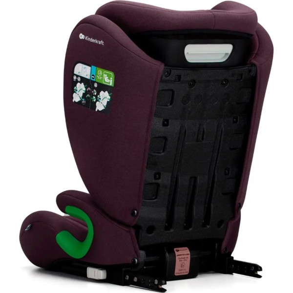 Фото - Автокрісло Kinderkraft Junior Fix 2 i-Size Cherry Pearl (KCJUFI20RED0000)