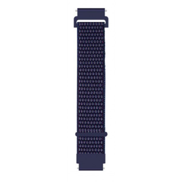 Фото - Ремінець для смарт-годинника BeCover Nylon Style for Amazfit Stratos 1/2/2S/3/GTR 2/GTR 47mm/GTR Lite 47mm/Nexo/Pace Deep Blue (705890)