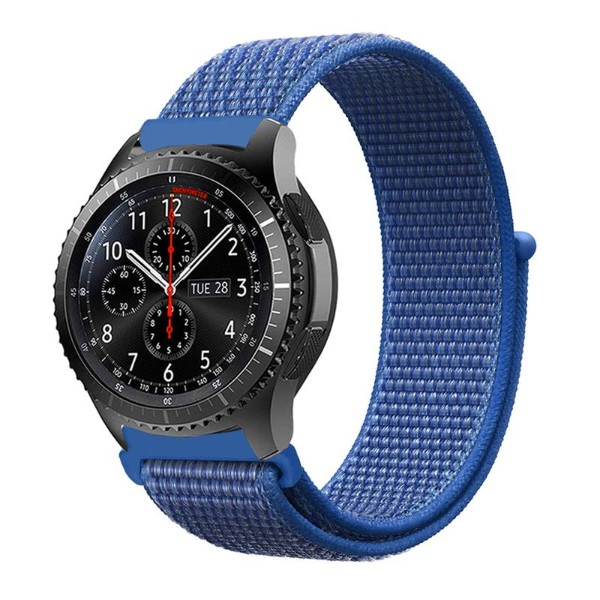 Фото - Ремешок для смарт-часов BeCover Nylon Style for Samsung Galaxy Watch 42mm/Watch Active/Active 2 40/44mm/Watch 3 41mm/Gear S2 Classic/Gear Sport Blue (70581