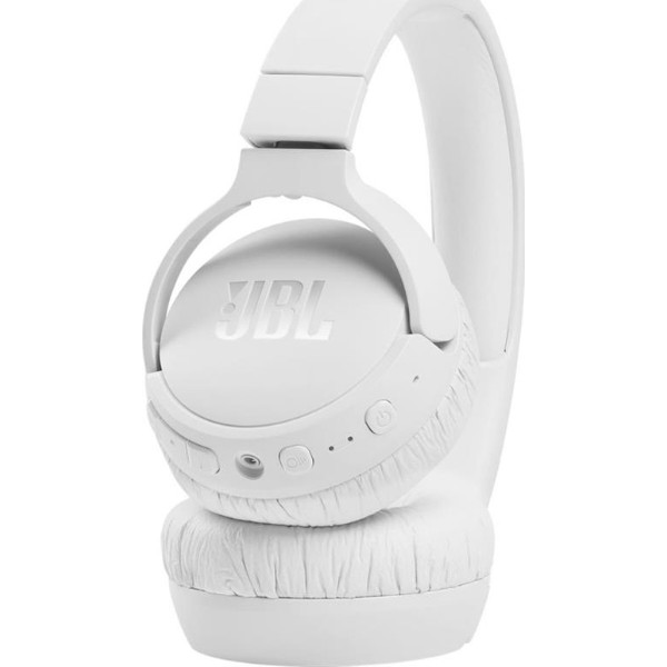 Фото - Наушники полноразмерные беспроводные JBL Tune 660 NC White (JBLT660NCWHT)