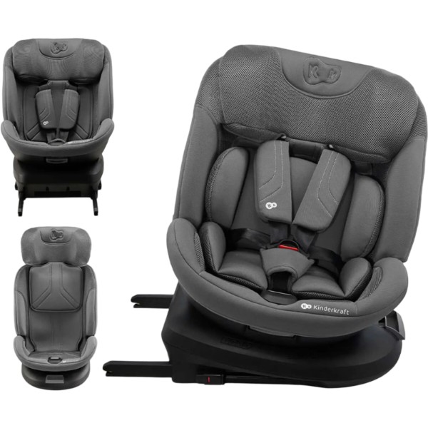 Фото - Автокрісло Kinderkraft Xpedition 3 i-Size Grey (KCXPED03GRY0000)