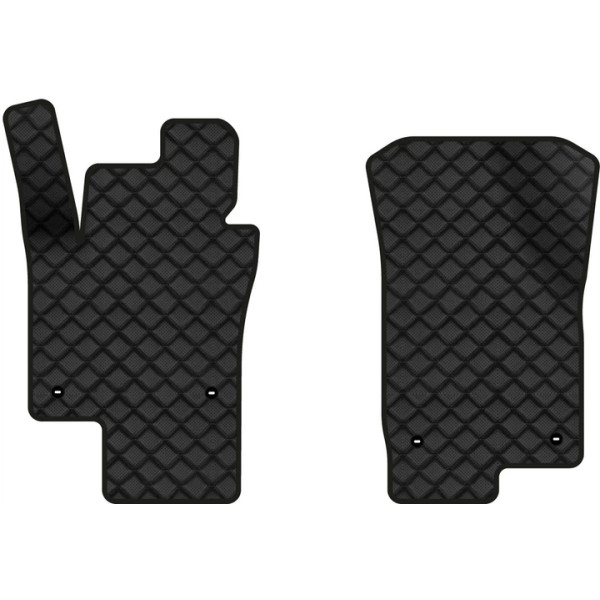 Фото - Килимки з екошкіри в салон авто передні EVAtech ECO для Jetta (VI) MT Volkswagen 2010-2018 6 покоління Sedan EU VW31220A2TL4BBB