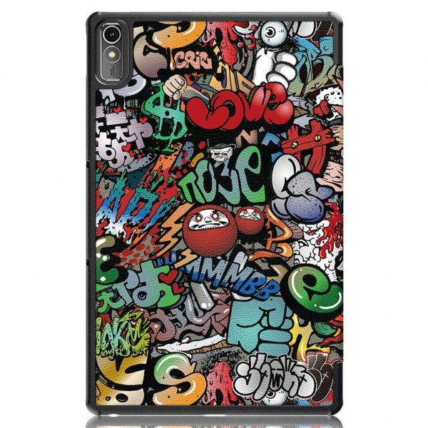 Фото - Чохол для планшета BeCover Smart Case for Lenovo Tab P11 (2nd Gen) (TB-350FU/TB-350XU) 11.5" Graffiti (708690)