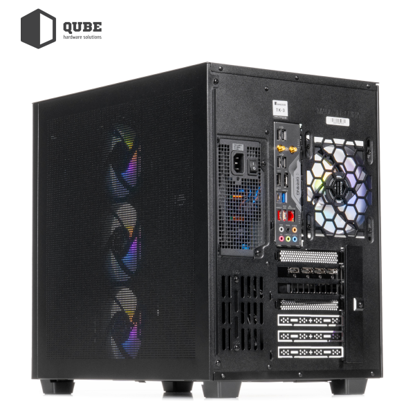 Фото - Системний блок QUBE QB Ryzen 7 9800X3D RTX 5070 12GB TK3B 9620 (Ryzen79800X3DRTX507012GBTK3B9620)