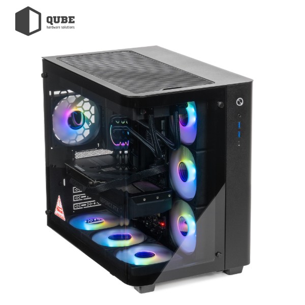 Фото - Системный блок QUBE QB Core Ultra 7 265KF RTX 5070 12GB TK3B 9610 (CoreUltra7265KFRTX507012GBTK3B9610)