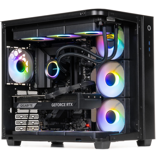 Фото - Системний блок QUBE QB Ryzen 9 9950X RTX 5070 12GB TK3B 6420 (Ryzen99950XRTX507012GBTK3B6420)