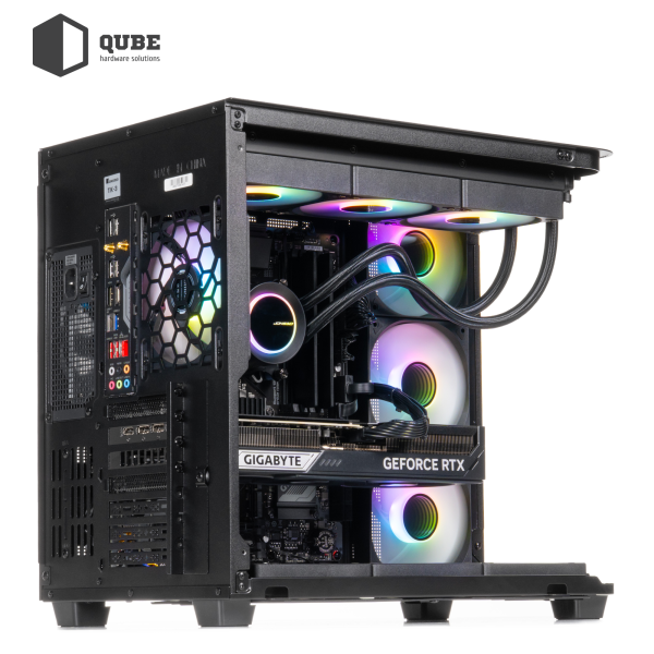 Фото - Системний блок QUBE QB Ryzen 9 9950X RTX 5070 12GB TK3B 6420 (Ryzen99950XRTX507012GBTK3B6420)