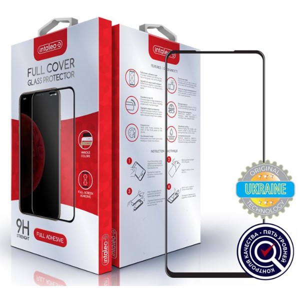Фото - Защитное стекло для смартфона Intaleo for Xiaomi Redmi Note 10 Pro Full Glue Black (1283126511226)