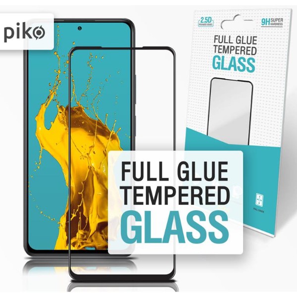 Фото - Защитное стекло для смартфона Piko for Xiaomi Redmi Note 10 Pro Black Full Glue, 0.3mm, 2.5D (1283126511233)