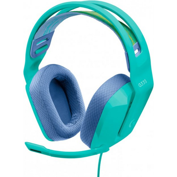 Фото - Гарнитура проводная игровая Logitech G335 Wired Gaming Headset Mint (981-001024)