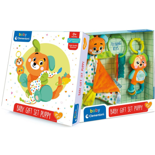 Фото - Погремушка Clementoni Подарочный набор игрушек Puppy (17804)